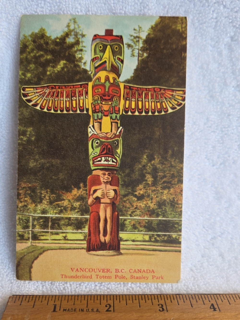 Thunderbird Totem Pole, Stanley Park, Vanc. B.C.